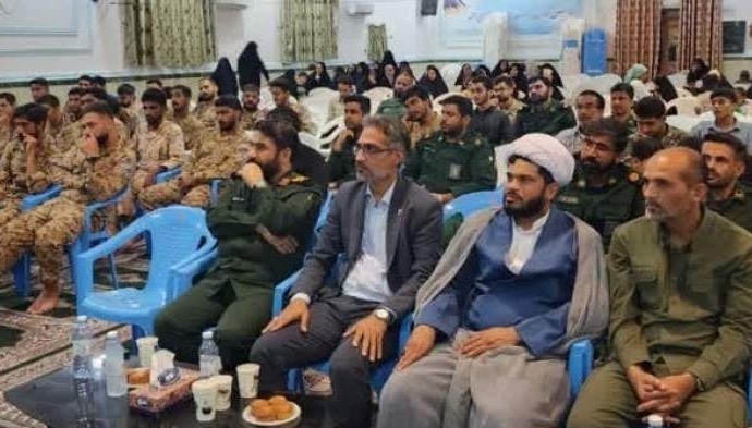 برگزاری یادواره شهدای نیروی دریایی سپاه در چابهار