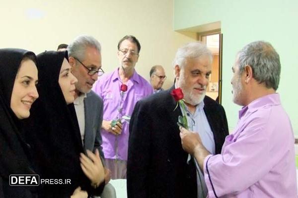 عیادت مدیرکل بنیاد شهرستان‌های استان تهران از جانبازان دوران دفاع مقدس