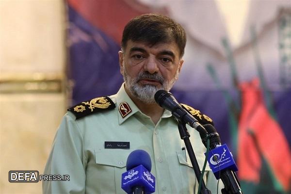 سردار رادان: پلیس برای امنیت؛ جان خود را فدا می کند