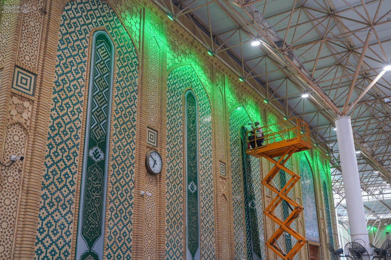 آمادگی آستان مقدس علوی برای عید سعید غدیر خم+ تصاویر