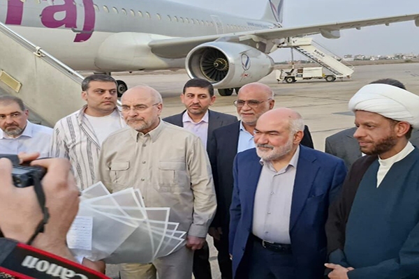 رییس مجلس شورای اسلامی وارد خوزستان شد