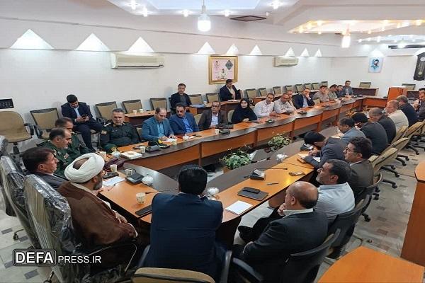 برگزاری جله شورای هماهنگی حفظ آثار دفاع مقدس در شهرستان کوهدشت+ عکس