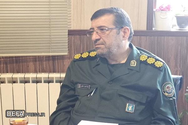 سرهنگ سلامی: چالوس یکی از کانون‌های فعال اعزام رزمندگان به جبهه‌ها و پشتیبانی از دفاع مقدس بود