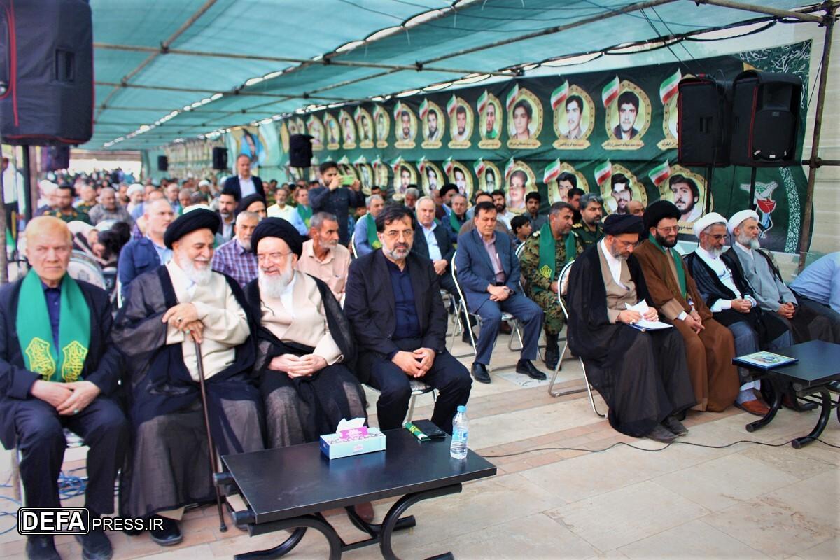یادواره شهدای سادات و مجتهد شهید آیت الله سعیدی در قم برگزار شد