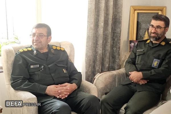سرهنگ سلامی: ترویج معارف دوران دفاع مقدس عبادت است