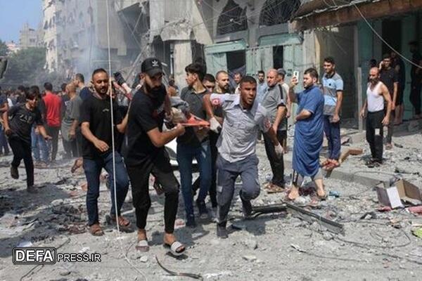 به خاک و خون کشیده شدن ۷۰ فلسطینی در توحش صهیونیست‌ها