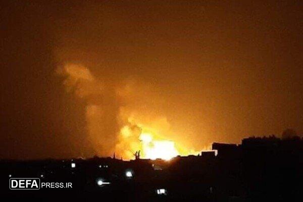 شنیده شدن صدای انفجاری مهیب در شهر حلب