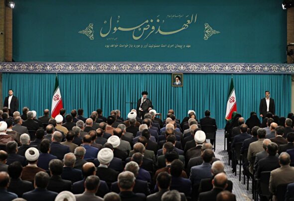 فیلم/ دیدار نمایندگان مجلس شورای اسلامی با رهبر انقلاب