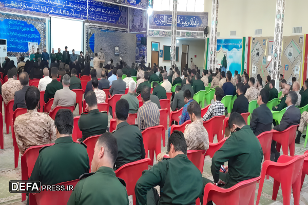 مراسم گرامیداشت خادم‌الشهداء سرگرد «عباس سپهی» در تیپ ۴۸ فتح کهگیلویه و بویراحمد+ تصاویر