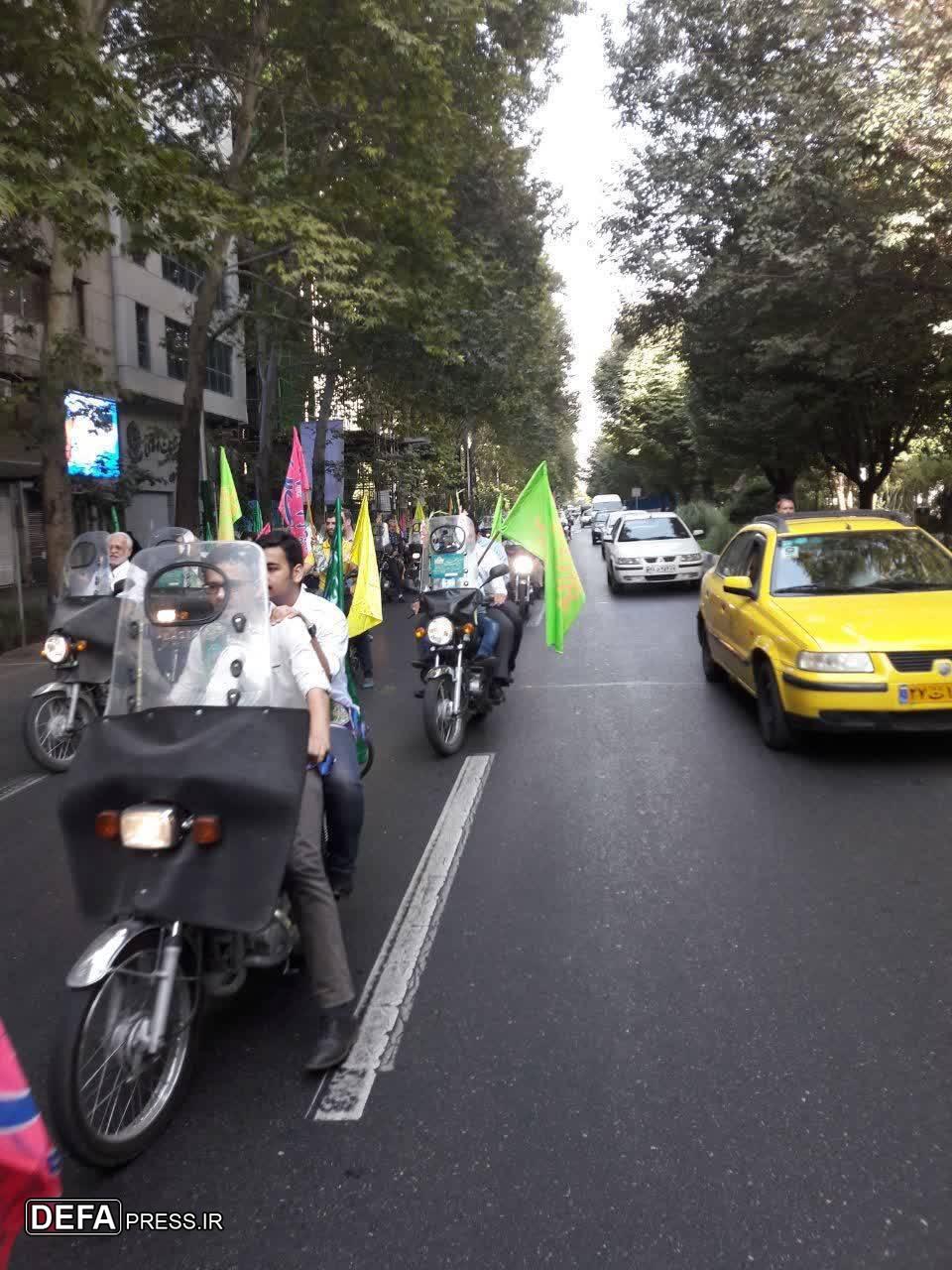 ویژه برنامه کاروان موتورسواران تهران برای «عید غدیر»+ عکس