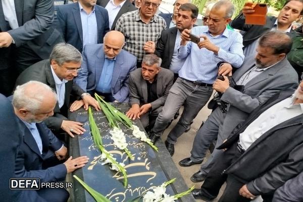 رئیس بنیاد شهید و امور ایثارگران به لرستان سفر کرد+ عکس