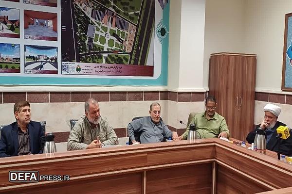 برگزاری نشست تخصصی هیات اندیشه ورز استان البرز با حضور سردار نادر ادیبی به میزبانی اداره‌کل حفظ آثار دفاع مقدس البرز