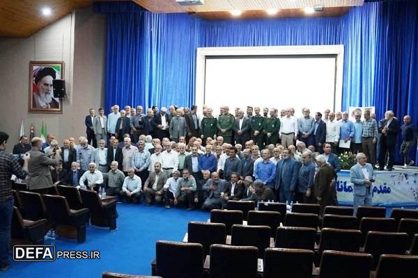 برگزاری محفل انس پیشکسوتان جهاد و شهادت نیروی انسانی شمال کشور+ تصاویر