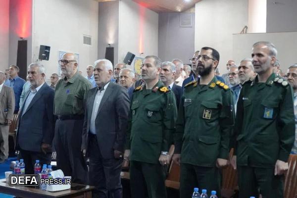 برگزاری محفل انس پیشکسوتان جهاد و شهادت نیروی انسانی شمال کشور+ تصاویر
