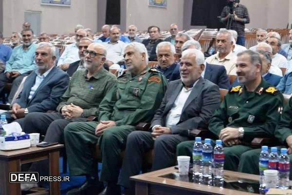 برگزاری محفل انس پیشکسوتان جهاد و شهادت نیروی انسانی شمال کشور+ تصاویر