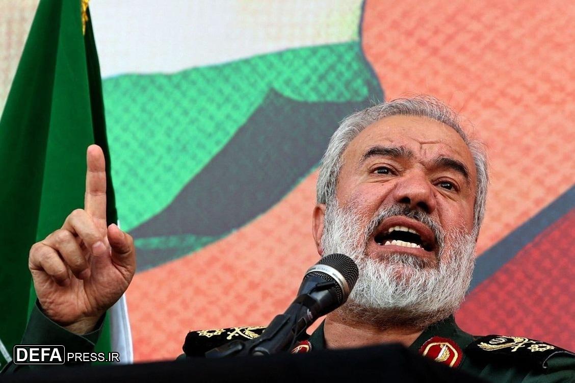 سردار فدوی: شهادت، آرزوی پاسداران است/ سپاه آماده پاسخ پشیمان‌کننده به صهیونیست‌ها و آمریکاست