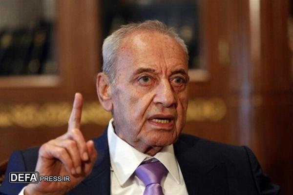واکنش رئیس پارلمان لبنان به حملات رژیم صهیونیستی به ایران