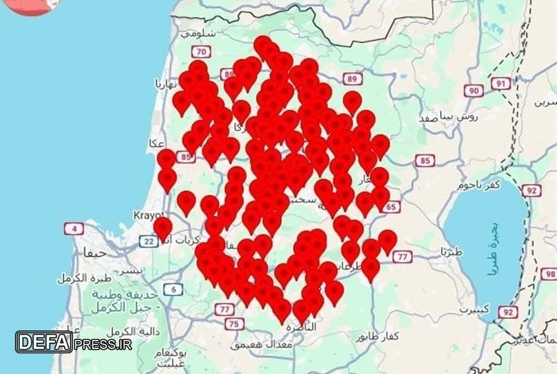 تمام فلسطین اشغالی در وضعیت قرمز قرار گرفت/ نوبت حیفا رسید