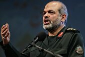 سردار وحیدی: استخوان‌های رژیم صهیونیستی در حال خرد شدن است/ ایران اسلامی قاطعانه در مقابل دشمنان ایستاده است