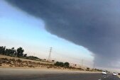 شگرد جدید جنگ روانی دشمن با آتش‌زدن لاستیک