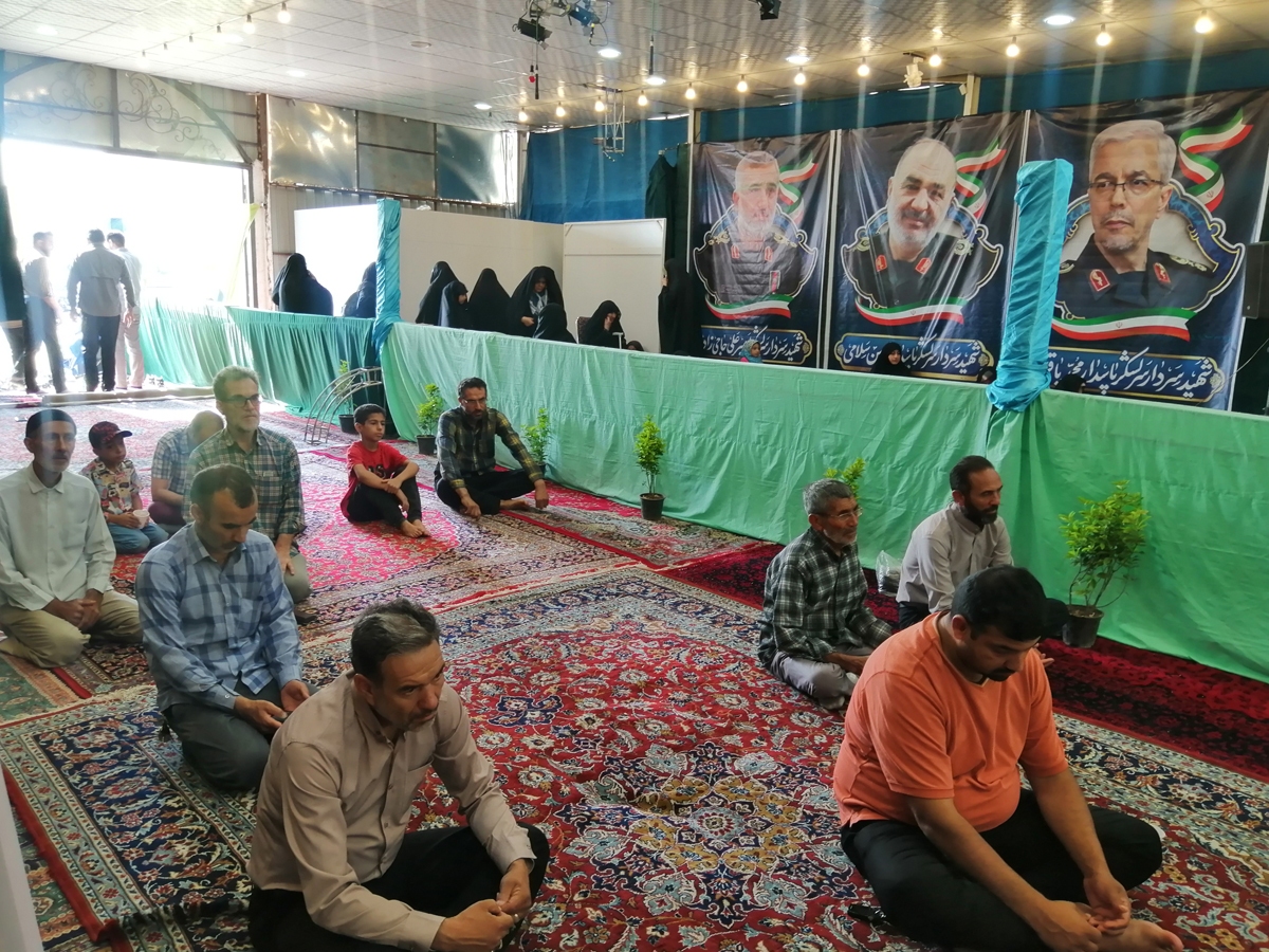 تصاویر/ آیین گرامیداشت حماسه غدیر در حسینیه شهدای گمنام خضر نبی قم