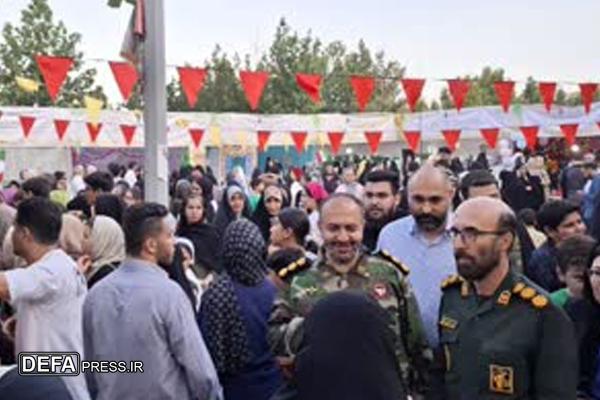 دیدار صمیمانه بسیجیان کیانمهر در عید غدیر خم