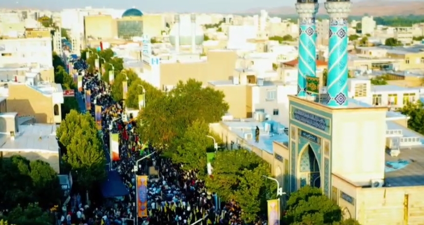 فیلم/جشن غدیر در زنجان