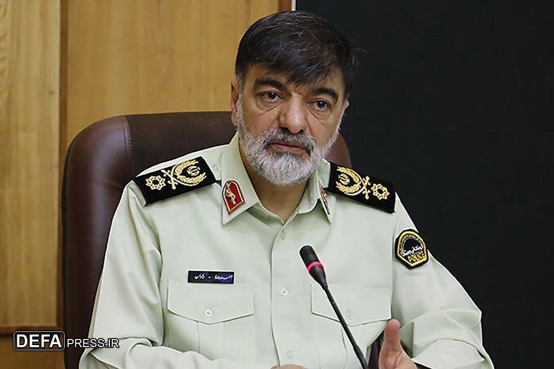 سردار رادان: مردم هرگونه موضوع مشکوک و تردد عجیب را به ۱۱۰ اطلاع دهند