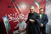 موکب شهدای سادات در راهپیمایی عید سعید غدیر خم برگزار شد
