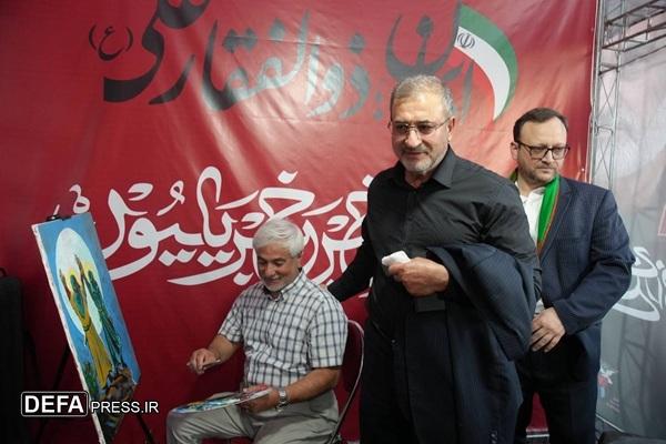 موکب شهدای سادات در راهپیمایی عید سعید غدیر خم برگزار شد