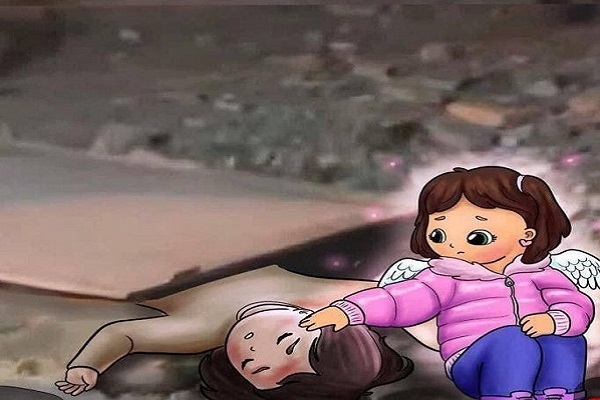 پدر دختر کاپشن صورتی با خانواده شهدای جنایت رژيم صهيونيستي ابراز همدردی کرد