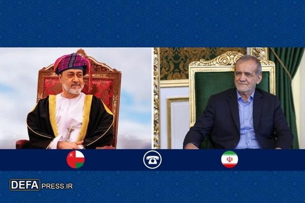 دکتر پزشکیان: اگر رژیم صهیونیستی مهار نشود، پاسخ‌ها دردناک‌تر خواهد بود/ تاکید سلطان عمان بر همبستگی با ایران و محکومیت تجاوز رژیم صهیونیستی