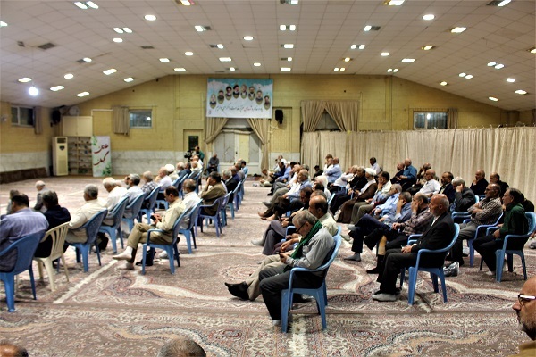 گردهمایی پیشکسوتان جهاد و شهادت استان قم با موضوع عملیات «وعده صادق ۳»