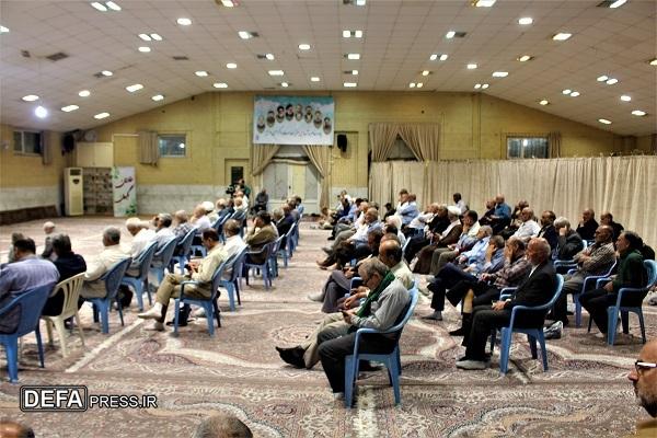 گردهمایی پیشکسوتان جهاد و شهادت استان قم با موضوع عملیات «وعده صادق ۳»
