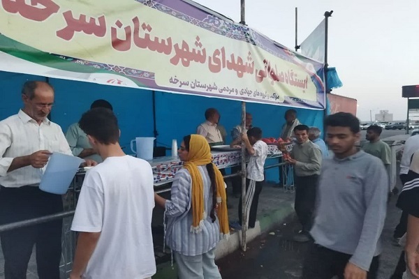 برپایی موکب «شهدای سرخه» در محور تهران_مشهد+ تصاویر