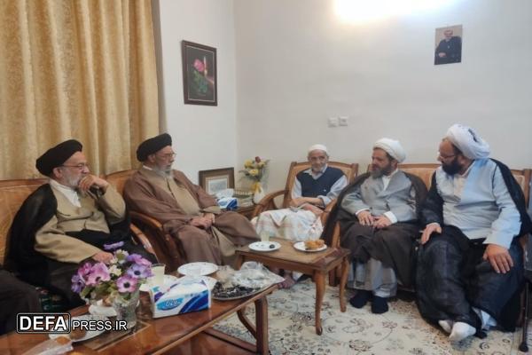 امام جمعه اصفهان با خانواده شهید  سردار «مهدی ربانی» دیدار کرد