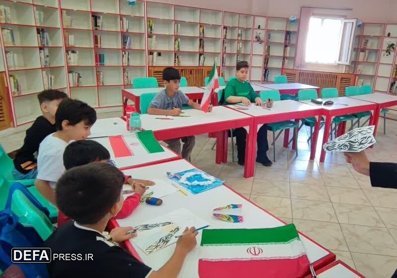 پویش فرهنگی «هر ایرانی موشکی بر قلب دشمن» در کردستان به اجرا درآمد