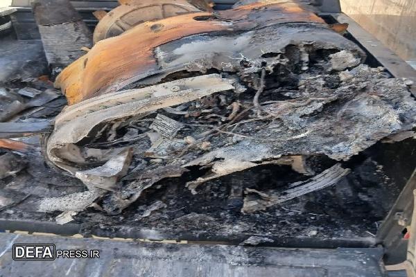 انهدام یک فروند موشک عبوری اسرائیل در آسمان قروه کردستان