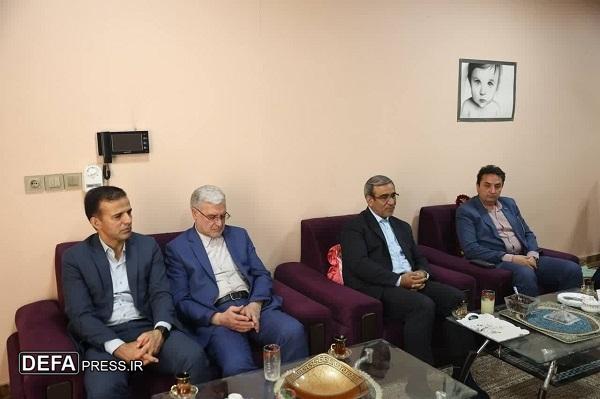 دیدار استاندار خراسان رضوی با اولین بانوی آزاده+ تصاویر