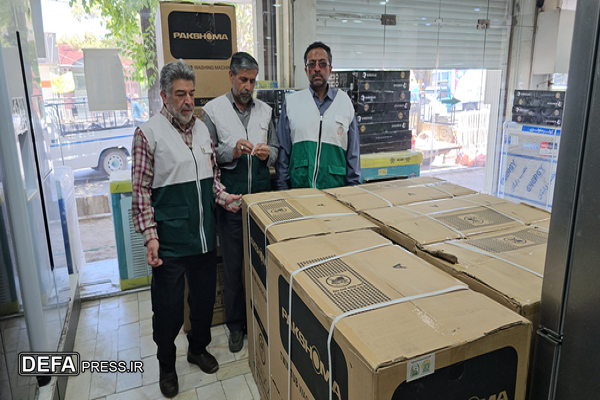 اهدای ۱۰ سری جهیزیه توسط خادمیاران رضوی سیرجان اهدای ۱۰ سری جهیزیه توسط خادمیاران رضوی سیرجان