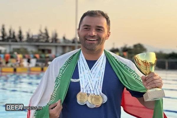 تقدیم مدال طلای قهرمان ساروی به «سحر امامی»