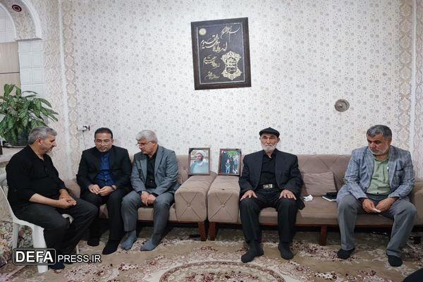 دلجویی معاون استاندار گلستان از خانواده شهدای حملات رژیم صهیونیستی