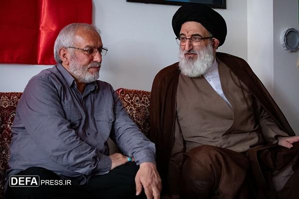 دیدار امام جمعه محترم کرج با خانواده شهید سجاد ادیبی
