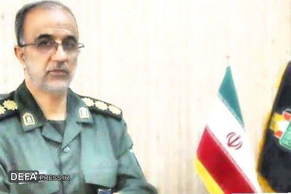 سرهنگ پاسدار غلامرضا فلاحی مدیر کل حفظ آثار و نشر ارزش‌های دفاع مقدس خراسان جنوبی
