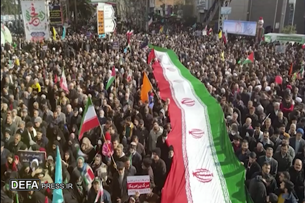 برگزاری راهپیمایی جمعه‌های خشم و نصر در مازندران و تشییع شهدا در ساری+ فیلم