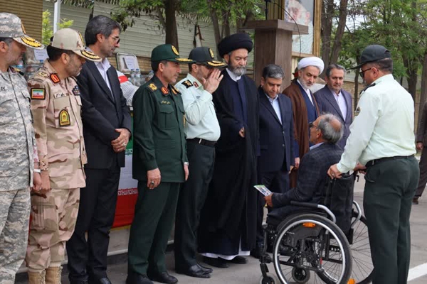 تصاویر/ تجلیل از رزمندگان اردبیلی عملیات بیت‌المقدس