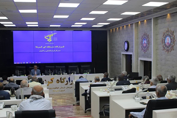 برگزاری همایش فاتحان خرمشهر در قرارگاه کربلا