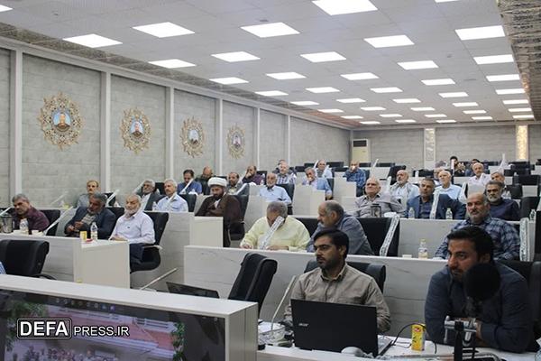 برگزاری همایش فاتحان خرمشهر در قرارگاه کربلا