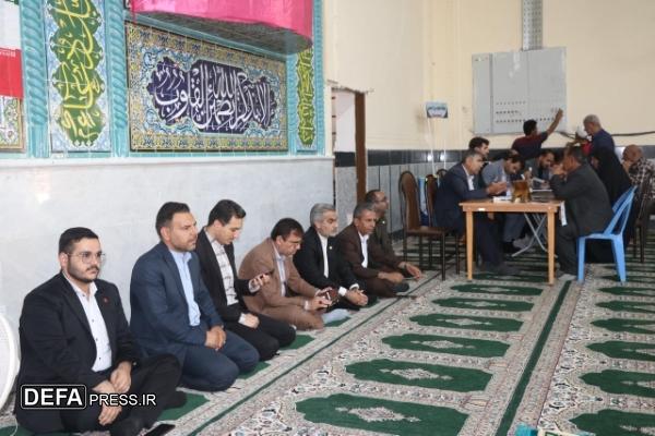 سفر ۲۰۰ کیلومتری مرکز وکلای قوه قضائیه استان برای دیدار مردمی در دیشموک به نیت شهید آیت‌الله «رئیسی»