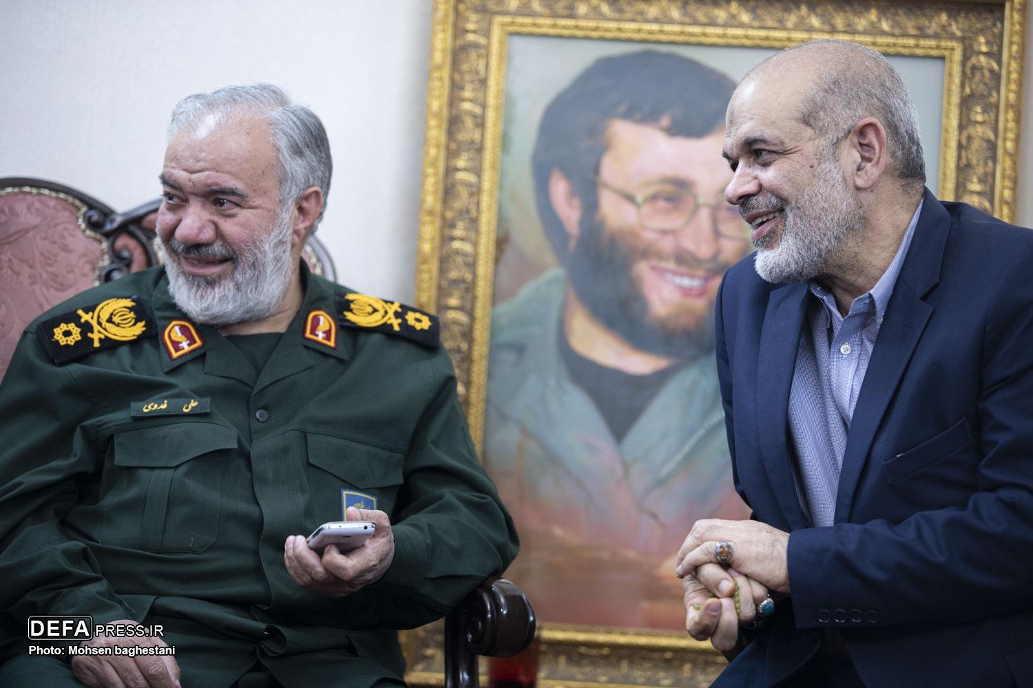 در دیدار سردار فدوی با خانواده شهید بروجردی چه گذشت؟